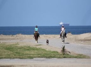 Veracruz, loin des touristes et à cheval!!